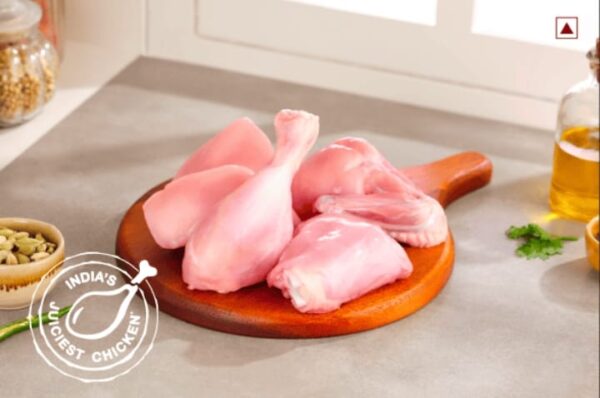 Classic Chicken Biryani cut